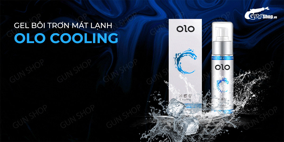 Gel bôi trơn mát lạnh OLO Cooling 60ml mềm mượt tăng khoái cảm Gel bôi trơn mát lạnh OLO Cooling 60ml mềm mượt tăng khoái cảm