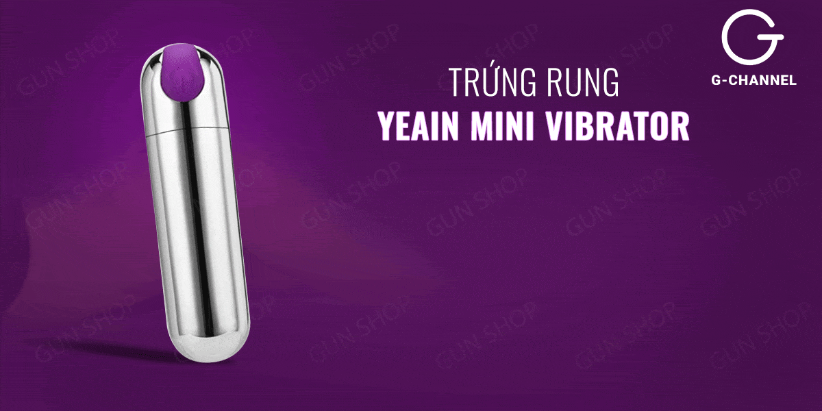 Bỏ sỉ Trứng rung hình viên đạn 10 tốc độ rung - Yeain Mini Vibrator có tốt không? Bỏ sỉ Trứng rung hình viên đạn 10 tốc độ rung - Yeain Mini Vibrator có tốt không?
