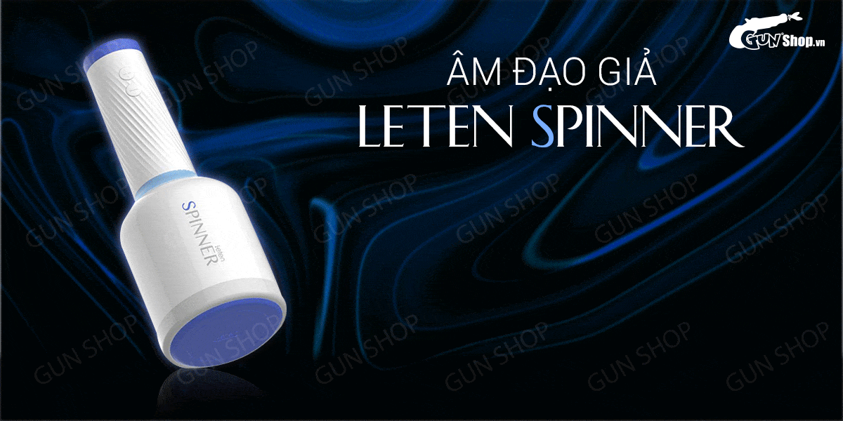 Âm đạo giả Leten Spinner cao cấp rung xoay sạc tiện lợi nam giới Âm đạo giả Leten Spinner cao cấp rung xoay sạc tiện lợi nam giới