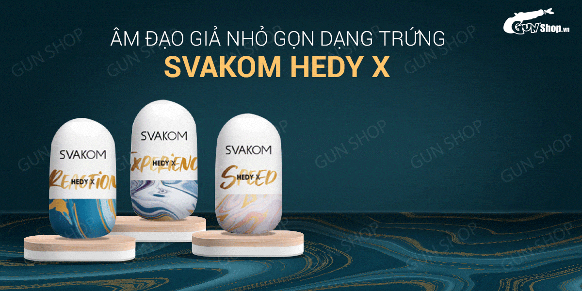 Âm đạo giả nhỏ gọn trứng Svakom Hedy X thủ dâm tiện lợi Âm đạo giả nhỏ gọn trứng Svakom Hedy X thủ dâm tiện lợi