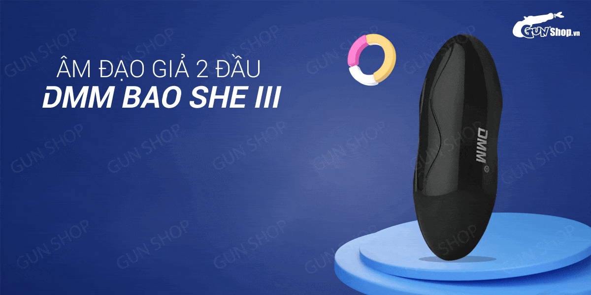 Âm đạo giả 2 đầu DMM Bao She III nhỏ gọn mềm mại cực đã Âm đạo giả 2 đầu DMM Bao She III nhỏ gọn mềm mại cực đã