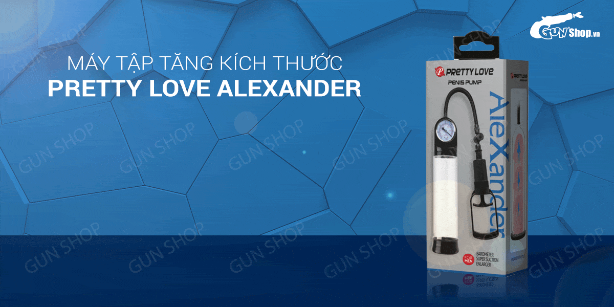 Máy tập dương vật kéo tay Pretty Love Alexander tăng kích thước Máy tập dương vật kéo tay Pretty Love Alexander tăng kích thước