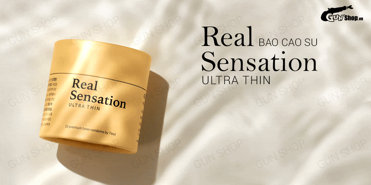 Bao cao su Real Sensation Ultra Thin siêu mỏng, trải nghiệm chân thật Bao cao su Real Sensation Ultra Thin siêu mỏng, trải nghiệm chân thật