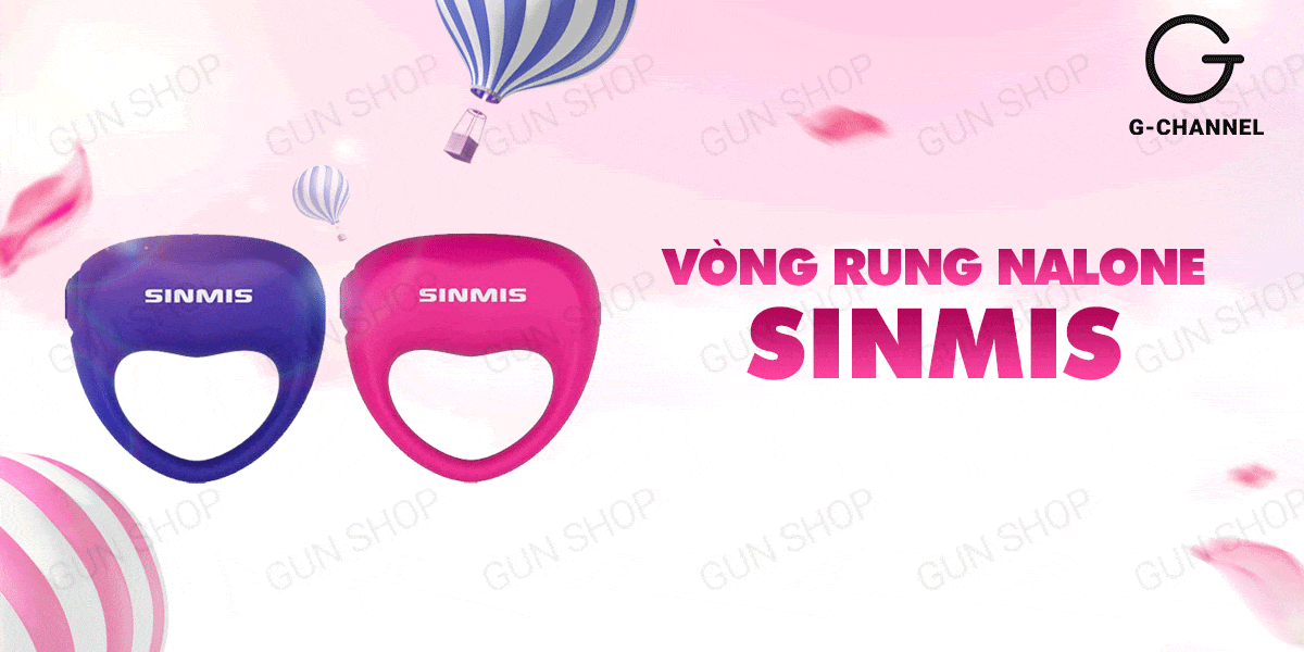 Vòng rung Nalone Sinmis silicon cao cấp kéo dài thời gian quan hệ Vòng rung Nalone Sinmis silicon cao cấp kéo dài thời gian quan hệ
