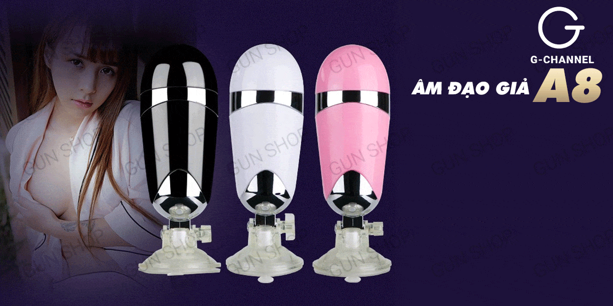 Âm đạo giả hít tường rung mạnh A8 nhập khẩu HongKong chính hãng Âm đạo giả hít tường rung mạnh A8 nhập khẩu HongKong chính hãng