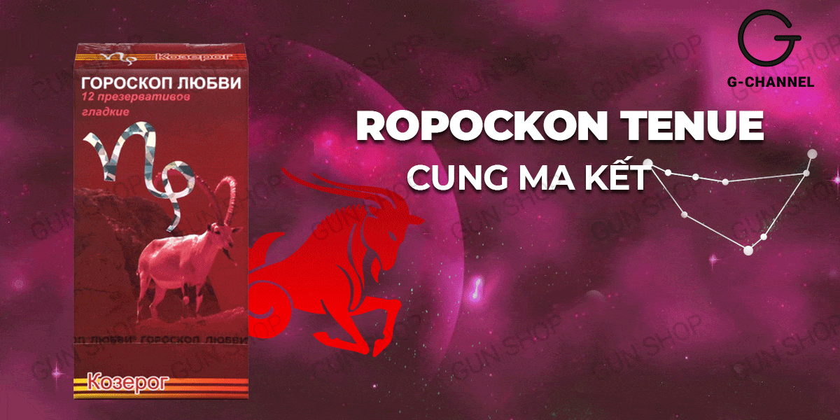 Bao cao su Ropockon Cung Ma Kết mỏng 0.03mm hương dâu thơm Bao cao su Ropockon Cung Ma Kết mỏng 0.03mm hương dâu thơm