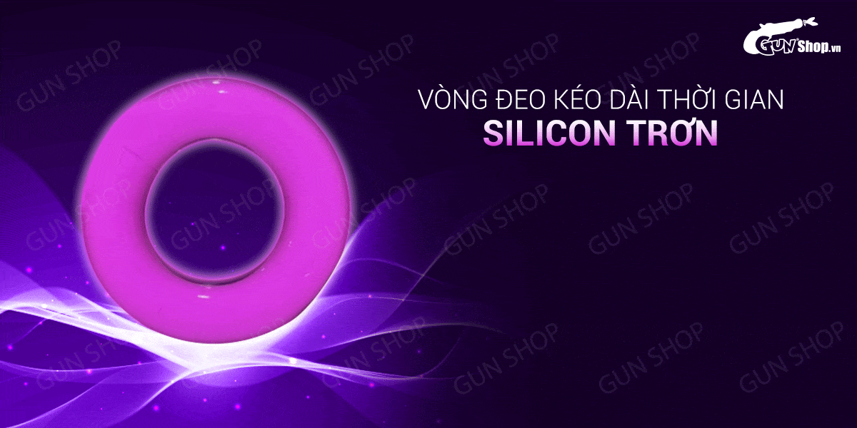 Vòng đeo kéo dài thời gian silicon trơn thiết kế đơn giản tiện dụng Vòng đeo kéo dài thời gian silicon trơn thiết kế đơn giản tiện dụng