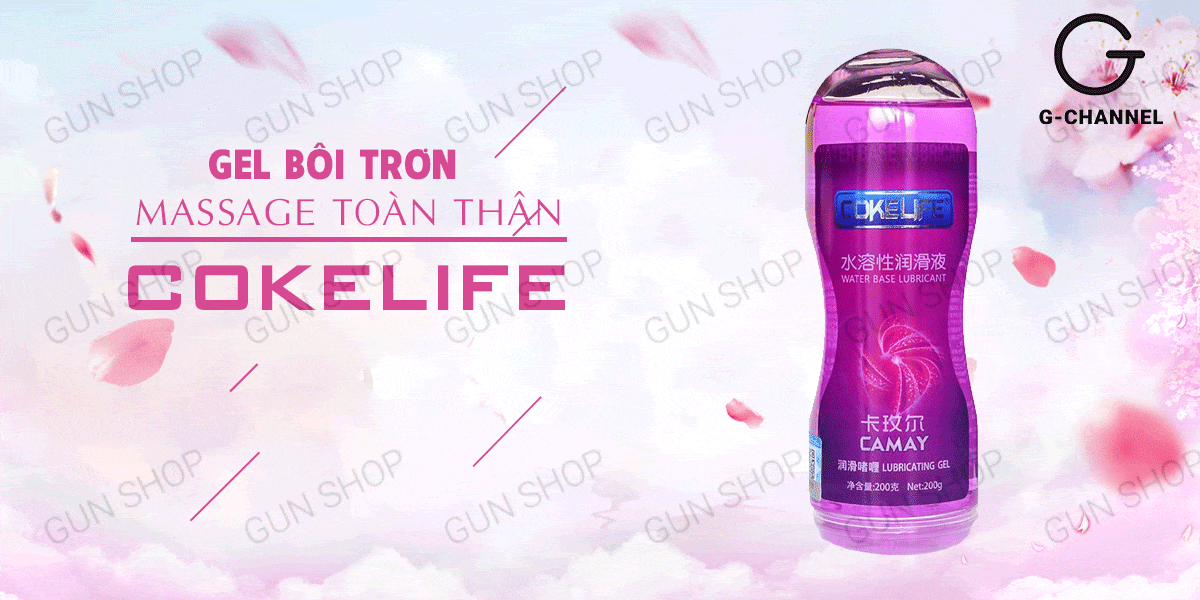 Gel bôi trơn Cokelife hương camay mượt mát tăng cảm xúc cuộc yêu Gel bôi trơn Cokelife hương camay mượt mát tăng cảm xúc cuộc yêu
