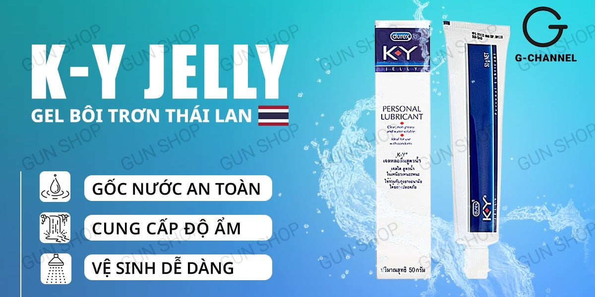 Gel bôi trơn Durex KY Jelly 50g không mùi không màu, tăng khoái cảm tự nhiên Gel bôi trơn Durex KY Jelly 50g không mùi không màu, tăng khoái cảm tự nhiên