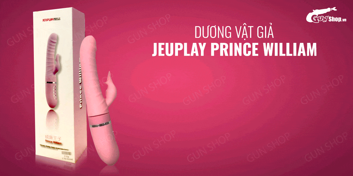 Dương vật giả rung thụt Jeuplay Prince William sạc điện cao cấp Dương vật giả rung thụt Jeuplay Prince William sạc điện cao cấp