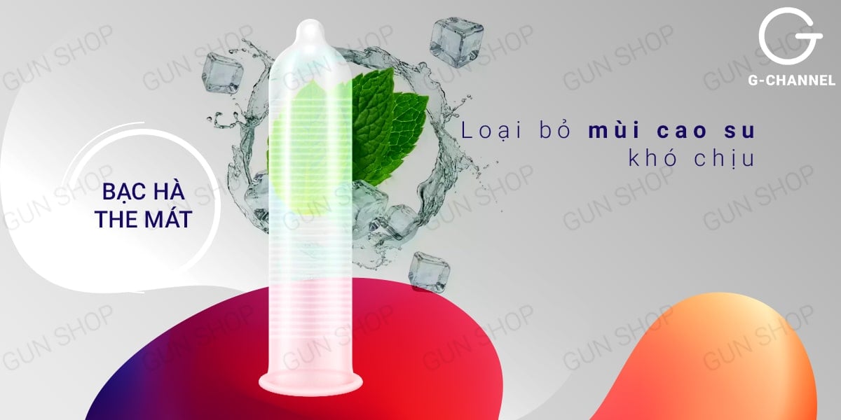 Bao cao su Shell Triple Mix siêu mỏng mát lạnh gân gai hộp 12 Bao cao su Shell Triple Mix siêu mỏng mát lạnh gân gai hộp 12