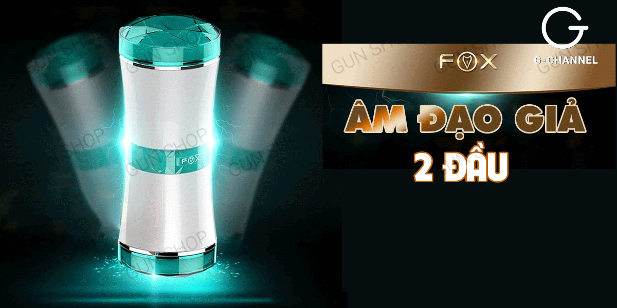 Âm đạo giả 2 đầu Fox Honour siêu mịn đàn hồi an toàn giá tốt Âm đạo giả 2 đầu Fox Honour siêu mịn đàn hồi an toàn giá tốt