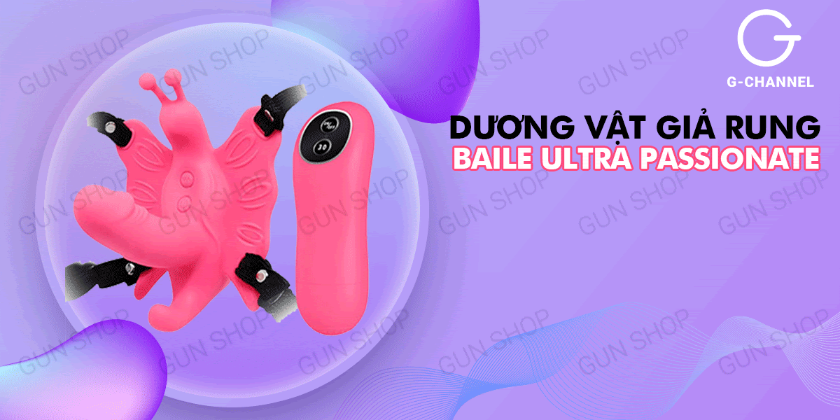 Dương vật giả Baile Ultra Passionate rung điều khiển xa Dương vật giả Baile Ultra Passionate rung điều khiển xa