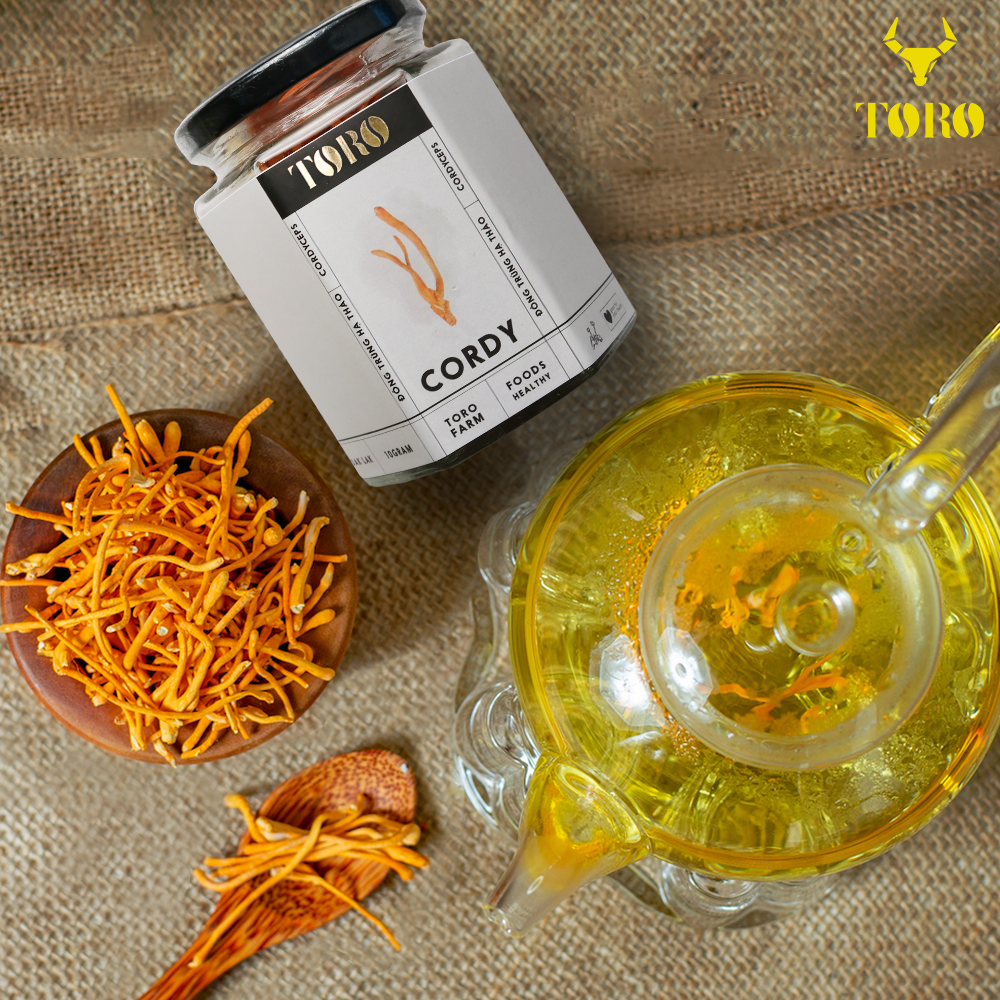 Đông trùng hạ thảo Toro sấy thăng hoa tăng cường sinh lý nam nữ Đông trùng hạ thảo Toro sấy thăng hoa tăng cường sinh lý nam nữ