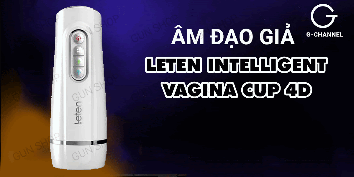 Âm đạo giả Leten Powerful Vagina Cup tự động cao cấp sạc điện Âm đạo giả Leten Powerful Vagina Cup tự động cao cấp sạc điện