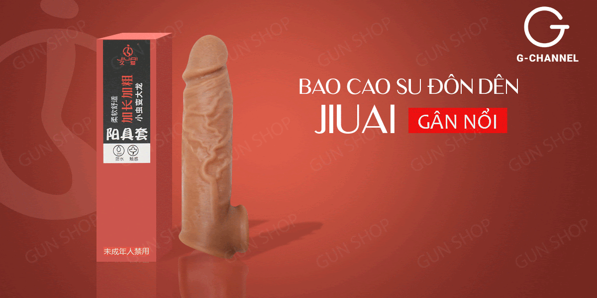 Bao cao su đôn dên gân nổi tăng kích thước cương cứng lâu Bao cao su đôn dên gân nổi tăng kích thước cương cứng lâu
