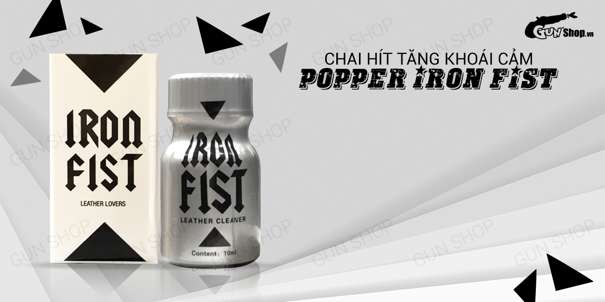 Popper Iron Fist 10ml Mỹ chính hãng, chai mạnh, tăng ham muốn nhanh chóng Popper Iron Fist 10ml Mỹ chính hãng, chai mạnh, tăng ham muốn nhanh chóng