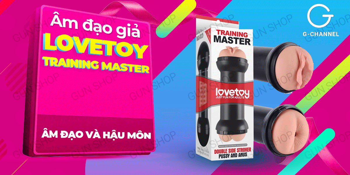 Âm đạo giả Lovetoy Training Master đa năng kích thích cửa sau chân thật Âm đạo giả Lovetoy Training Master đa năng kích thích cửa sau chân thật