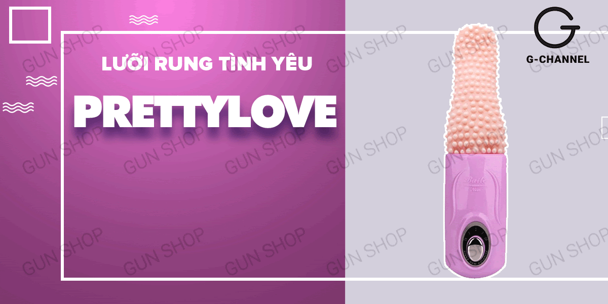 Lưỡi rung Pretty Love silicon nhiều chế độ sạc điện cho cặp đôi thêm vui Lưỡi rung Pretty Love silicon nhiều chế độ sạc điện cho cặp đôi thêm vui