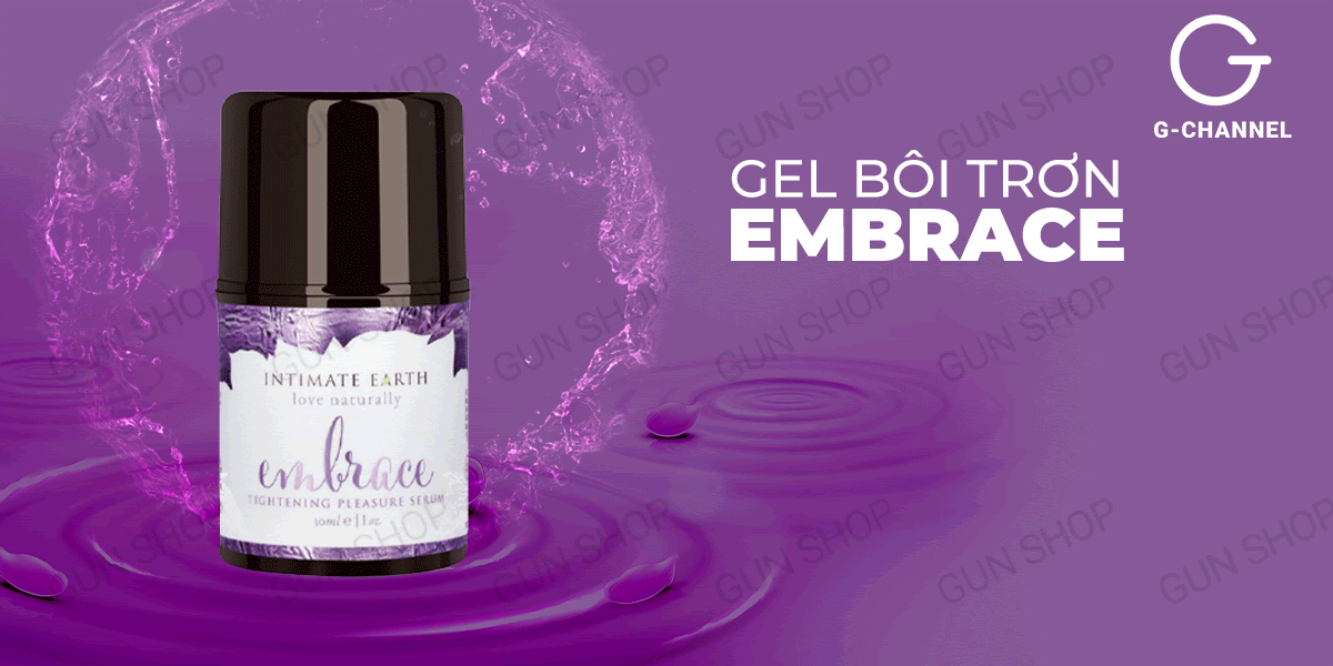 Gel bôi trơn Embrace se khít âm đạo tăng khoái cảm nữ cao cấp nhập Mỹ Gel bôi trơn Embrace se khít âm đạo tăng khoái cảm nữ cao cấp nhập Mỹ