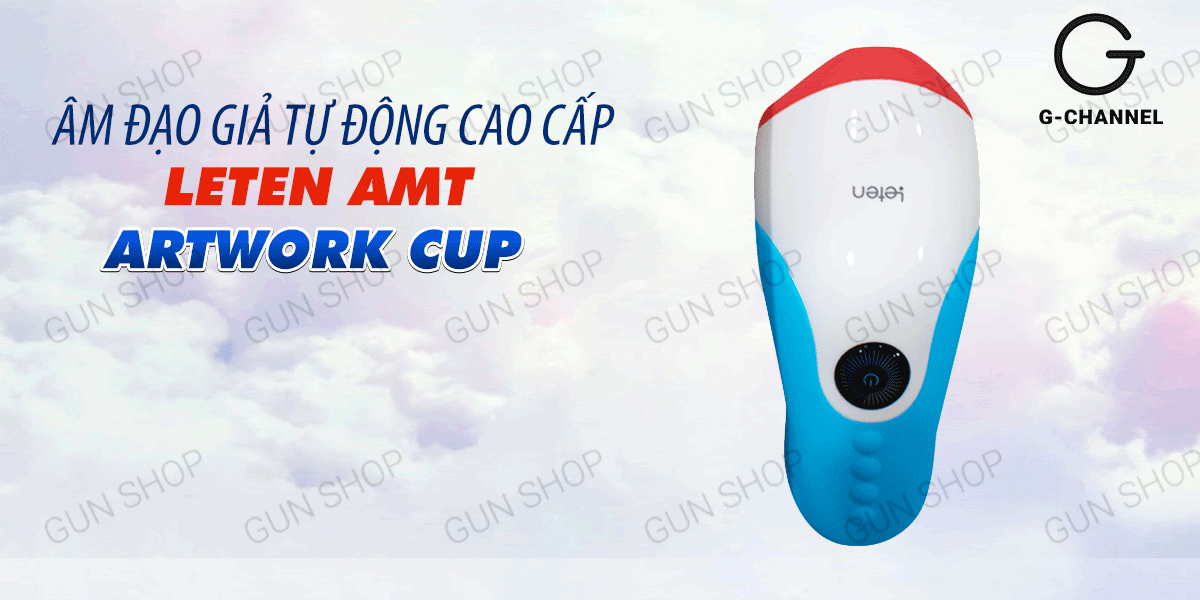 Âm đạo giả tự động Leten AMT Artwork Cup cao cấp rung đa chế độ Âm đạo giả tự động Leten AMT Artwork Cup cao cấp rung đa chế độ