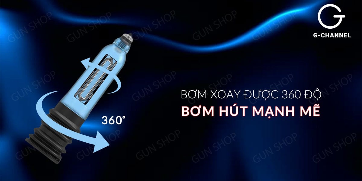 Máy tập tăng kích thước dương vật Hydromax X40 dùng áp suất nước an toàn Máy tập tăng kích thước dương vật Hydromax X40 dùng áp suất nước an toàn