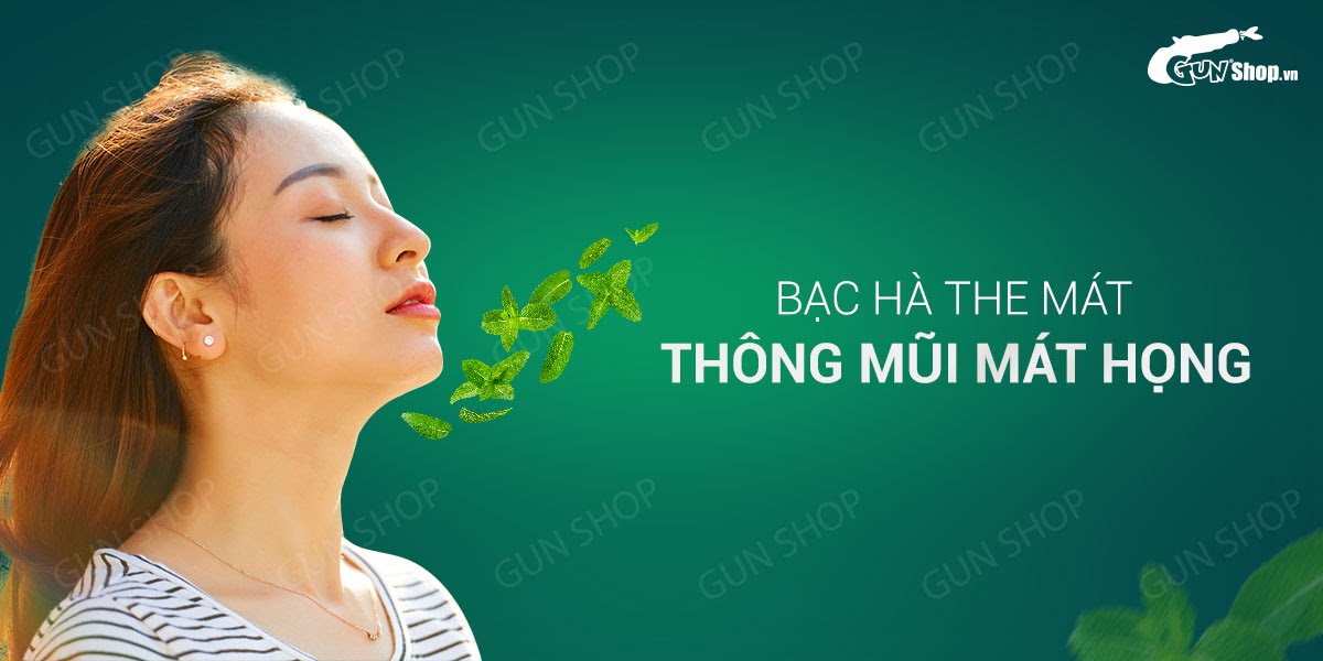 Kẹo ngậm BJ phòng the hương bạc hà tăng hưng phấn cực đã Kẹo ngậm BJ phòng the hương bạc hà tăng hưng phấn cực đã