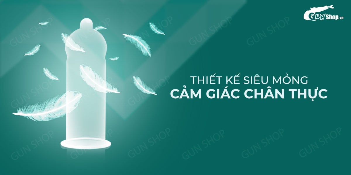 Bộ 2 hộp bao cao su Up To Top 0.Zero siêu mỏng chân thật hộp 3 cái Bộ 2 hộp bao cao su Up To Top 0.Zero siêu mỏng chân thật hộp 3 cái