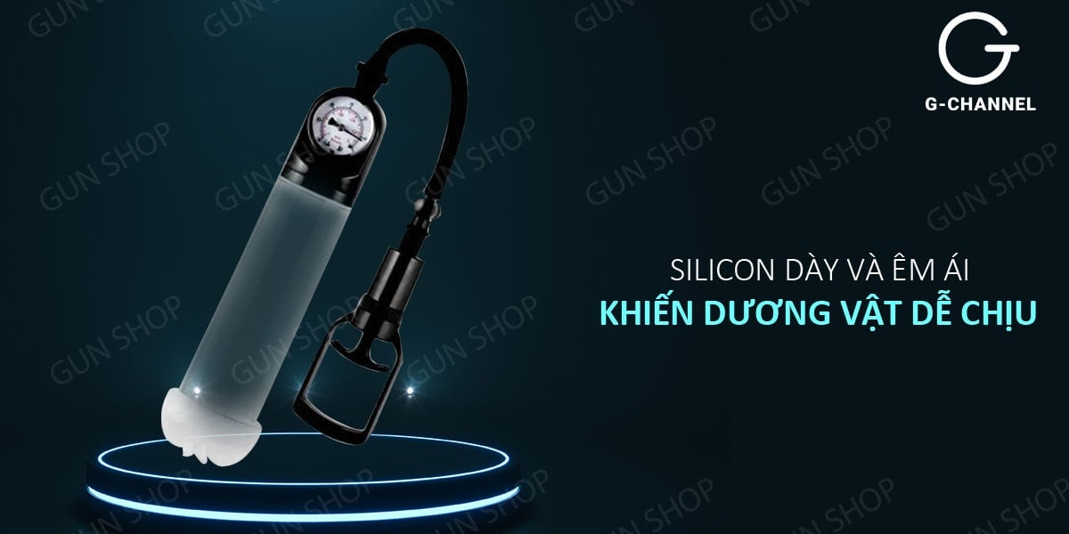 Máy tập dương vật Evo Penis Pump kéo tay tăng kích thước hiệu quả Máy tập dương vật Evo Penis Pump kéo tay tăng kích thước hiệu quả