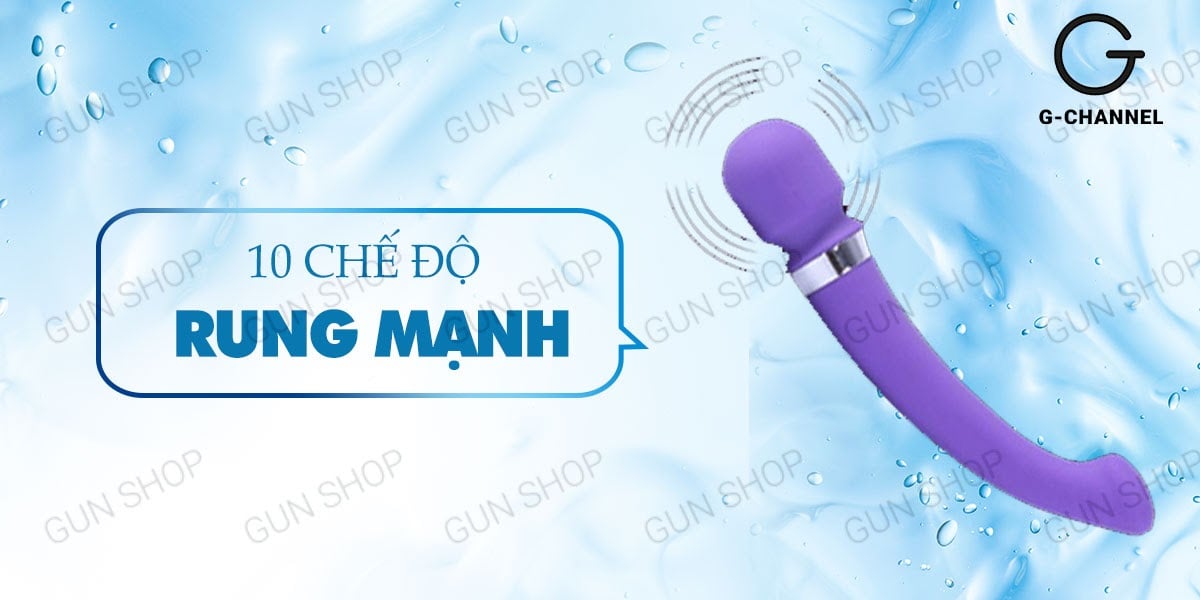 Máy massage rung 2 đầu Libo Scorpio nhiều chế độ, sạc tiện lợi Máy massage rung 2 đầu Libo Scorpio nhiều chế độ, sạc tiện lợi