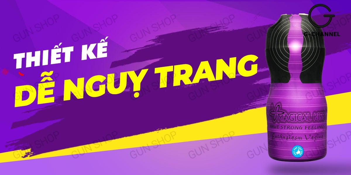 Âm đạo giả Magical Kiss nhỏ gọn ôm khít cảm giác thật phê Âm đạo giả Magical Kiss nhỏ gọn ôm khít cảm giác thật phê