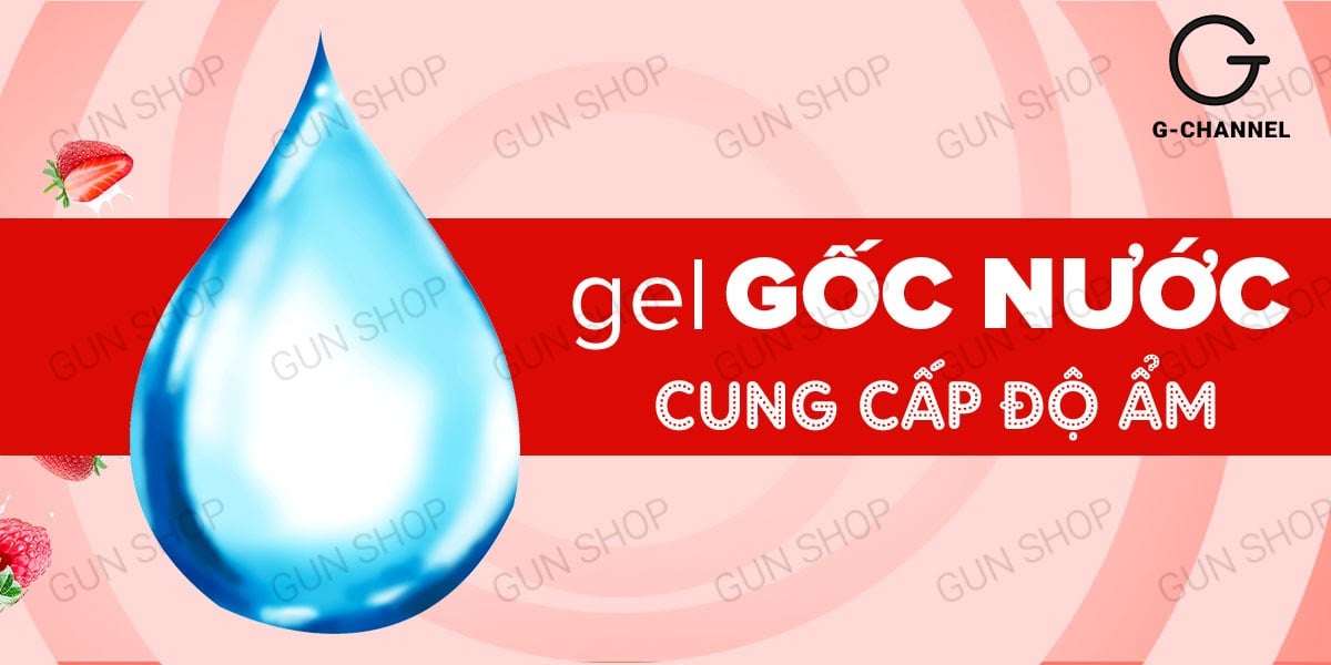 Gel bôi trơn Love Kiss hương dâu 100ml an toàn, mềm mượt khi quan hệ Gel bôi trơn Love Kiss hương dâu 100ml an toàn, mềm mượt khi quan hệ