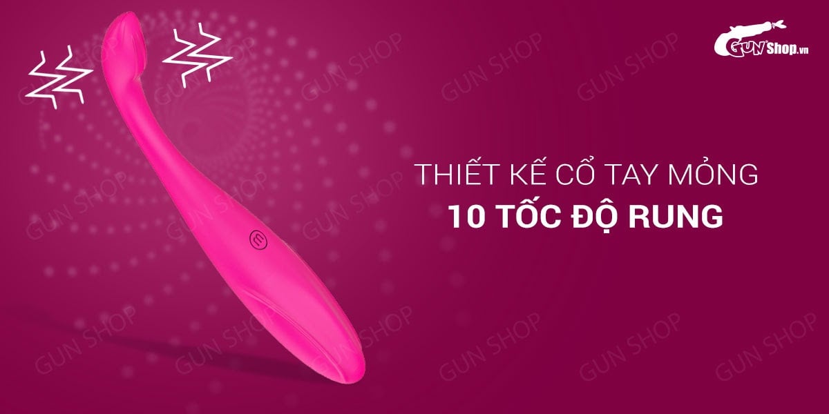 Máy massage điểm G DMM Hi 2 Vibrator 10 tốc độ rung nhỏ gọn tiện dụng Máy massage điểm G DMM Hi 2 Vibrator 10 tốc độ rung nhỏ gọn tiện dụng