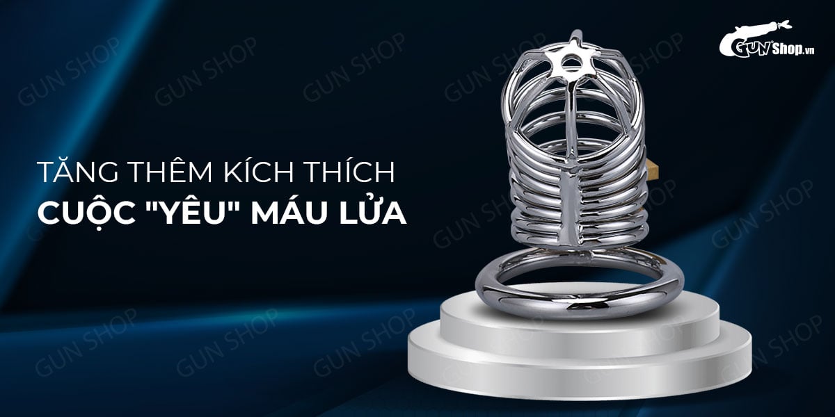 Khóa dương vật inox cao cấp Va3 kiểm soát cơn hứng tình giữ chồng chung thủy Khóa dương vật inox cao cấp Va3 kiểm soát cơn hứng tình giữ chồng chung thủy