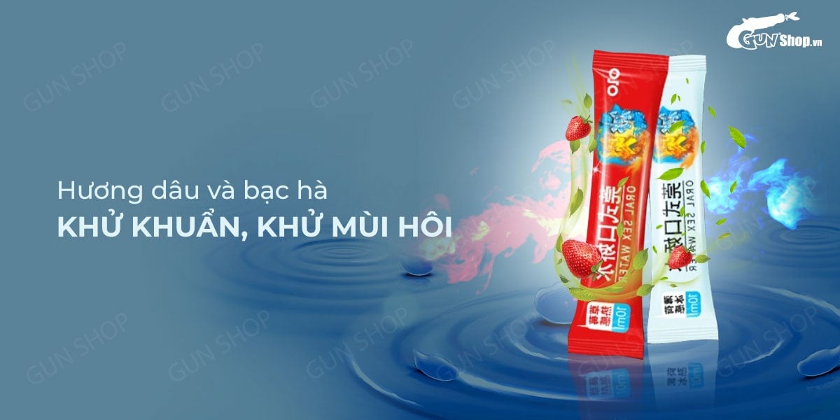 Nước tình yêu OLO BJ băng lửa oral sex water cool hot 4 cặp Nước tình yêu OLO BJ băng lửa oral sex water cool hot 4 cặp