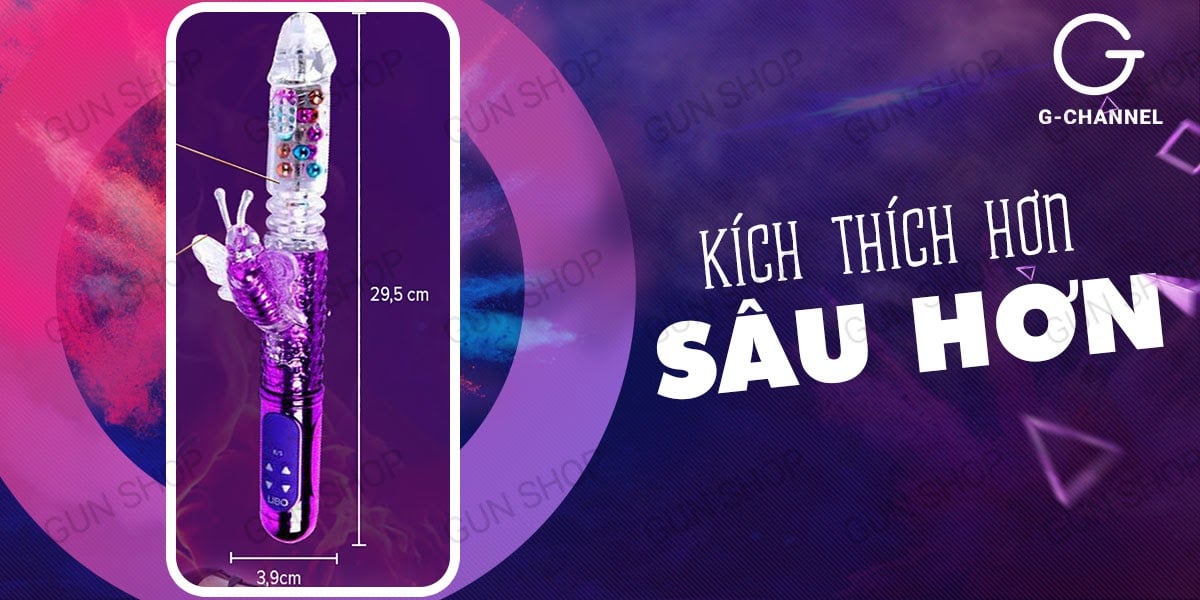 Dương vật giả cánh bướm 8 chế độ rung sạc điện Libo kích thích cực mạnh Dương vật giả cánh bướm 8 chế độ rung sạc điện Libo kích thích cực mạnh