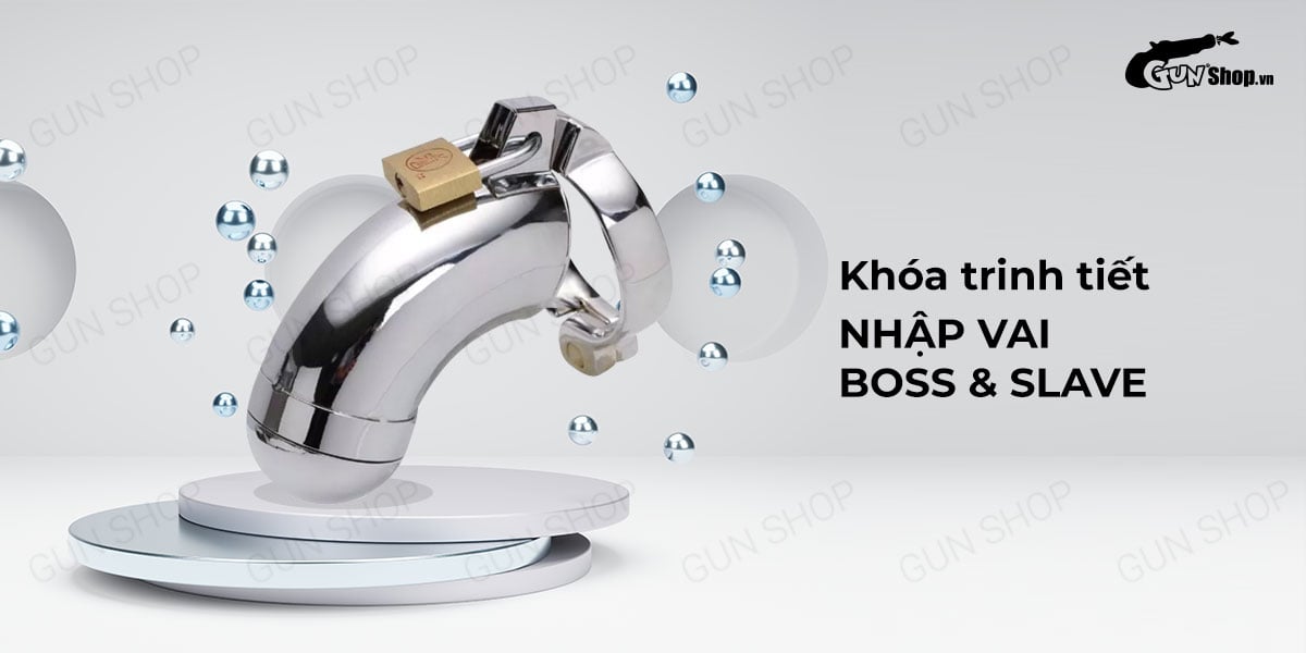 Khóa dương vật inox cao cấp Va1 đồ chơi tình dục kích thích cảm giác mới Khóa dương vật inox cao cấp Va1 đồ chơi tình dục kích thích cảm giác mới