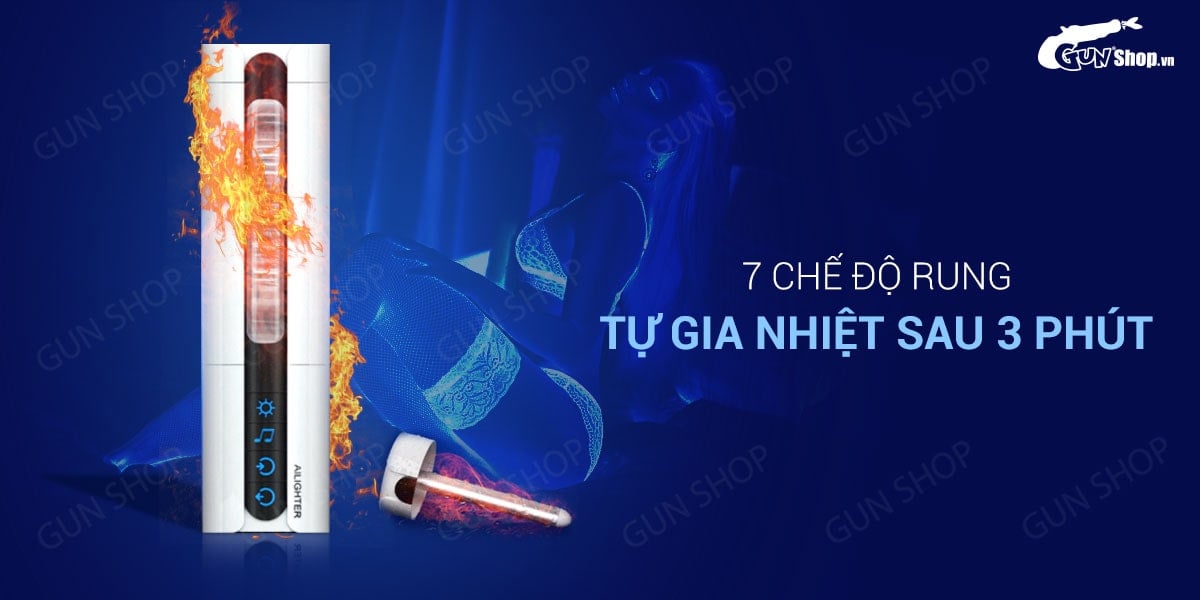 Âm đạo giả Ailighter Airjet rung dính tường đa chế độ sạc điện Âm đạo giả Ailighter Airjet rung dính tường đa chế độ sạc điện