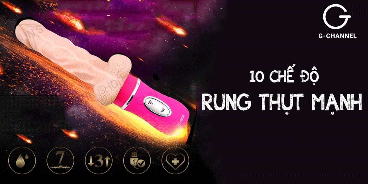 Dương vật giả Ailighter rung thụt toả nhiệt silicon mềm mại thật Dương vật giả Ailighter rung thụt toả nhiệt silicon mềm mại thật