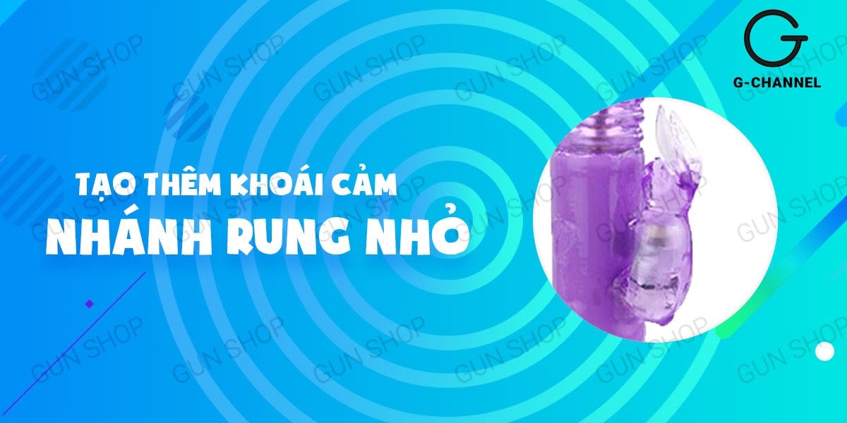 Dương vật giả Baile Rabbit rung ngoáy 4 chế độ pin tiện lợi Dương vật giả Baile Rabbit rung ngoáy 4 chế độ pin tiện lợi