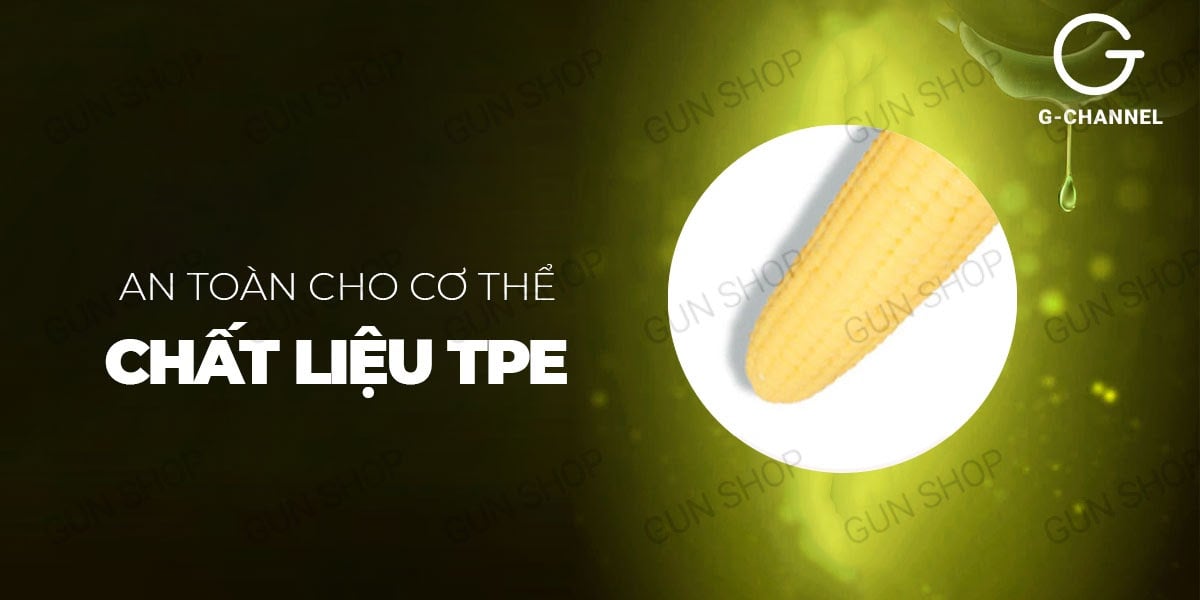 Dương vật giả rung quả bắp Wistone Maize TPE mềm mại an toàn Dương vật giả rung quả bắp Wistone Maize TPE mềm mại an toàn