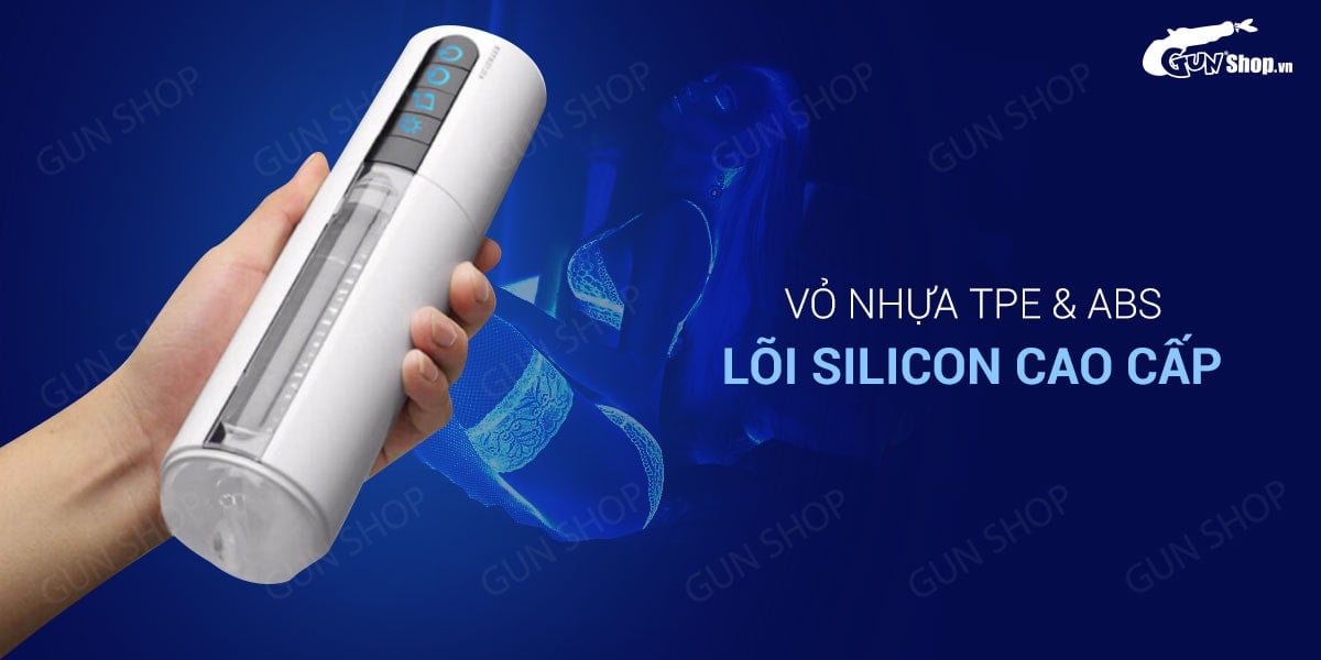 Âm đạo giả Ailighter Airjet rung dính tường đa chế độ sạc điện Âm đạo giả Ailighter Airjet rung dính tường đa chế độ sạc điện