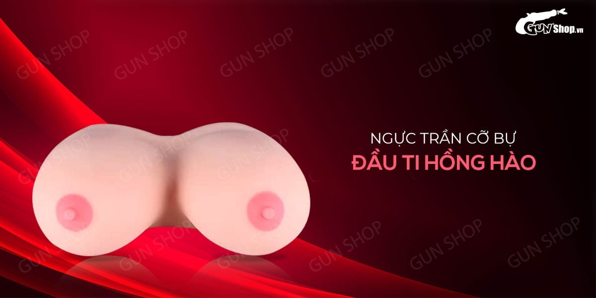 Ngực giả silicon trần kèm trứng rung 2 đầu mới nhất Ngực giả silicon trần kèm trứng rung 2 đầu mới nhất