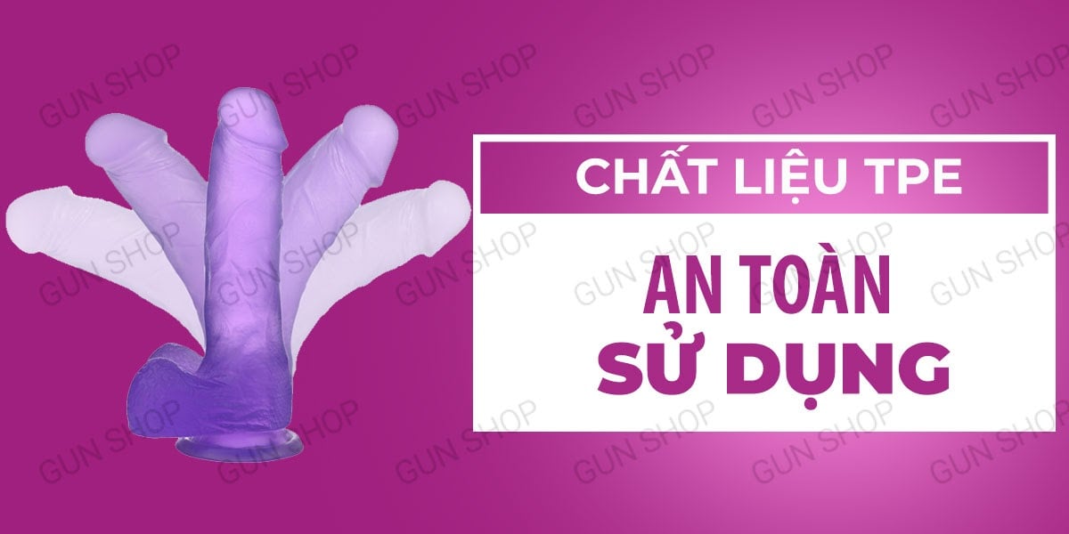 Dương vật giả dính tường Lovetoy Jelly Studs chất liệu mềm mại chắc chắn Dương vật giả dính tường Lovetoy Jelly Studs chất liệu mềm mại chắc chắn