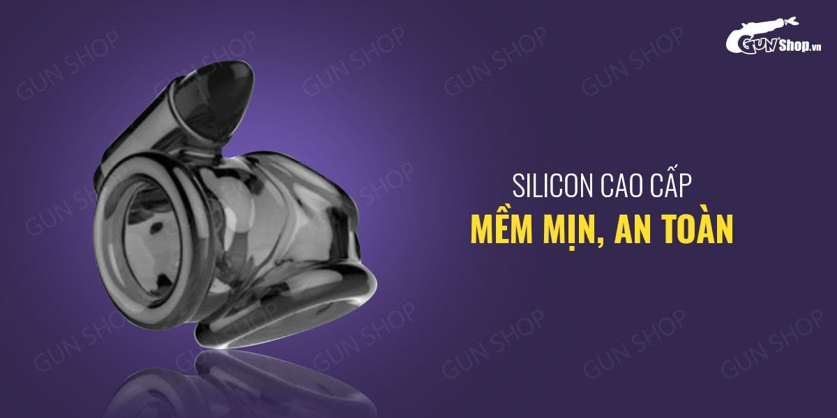 Bao cao su đôn dên Cock Sleeves rung mạnh đeo gốc tăng khoái cảm Bao cao su đôn dên Cock Sleeves rung mạnh đeo gốc tăng khoái cảm