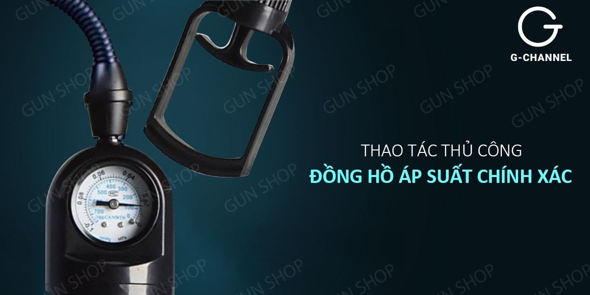 Máy tập dương vật Evo Penis Pump kéo tay tăng kích thước hiệu quả Máy tập dương vật Evo Penis Pump kéo tay tăng kích thước hiệu quả
