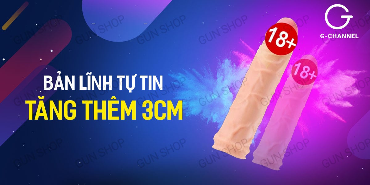 Bao cao su đôn dên Yeain Maxman tăng 3cm kích thước thật Bao cao su đôn dên Yeain Maxman tăng 3cm kích thước thật