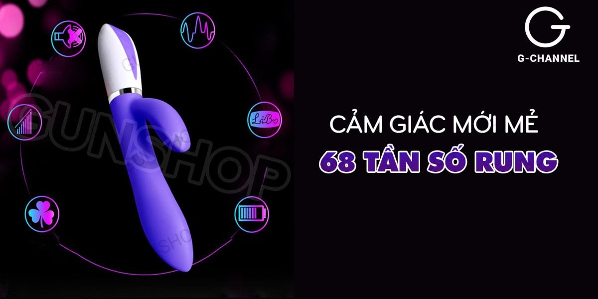 Dương vật giả Libo Summer Love 2 đầu rung nhiều chế độ sạc Dương vật giả Libo Summer Love 2 đầu rung nhiều chế độ sạc