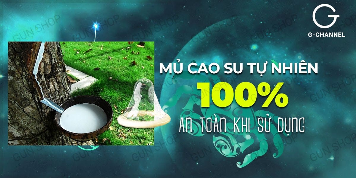 Bao cao su Ropockon cung Cự Giải siêu mỏng 0.03mm hương dâu hộp 12 cái Bao cao su Ropockon cung Cự Giải siêu mỏng 0.03mm hương dâu hộp 12 cái