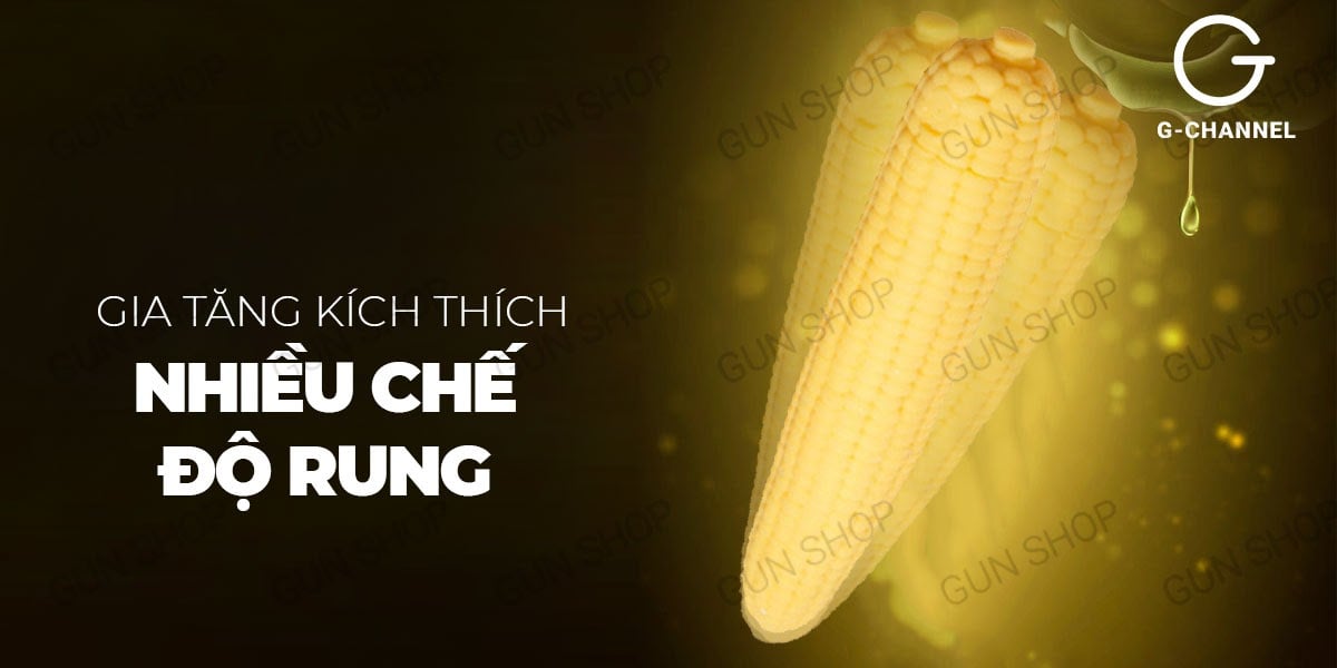 Dương vật giả rung quả bắp Wistone Maize TPE mềm mại an toàn Dương vật giả rung quả bắp Wistone Maize TPE mềm mại an toàn